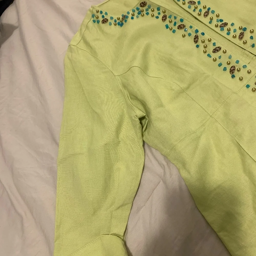 Ruby Rd. Linen suit - Picture 3 of 7